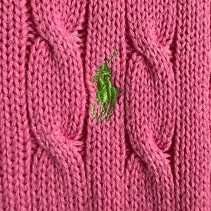 Ralph Lauren Sport Pink Knit Top